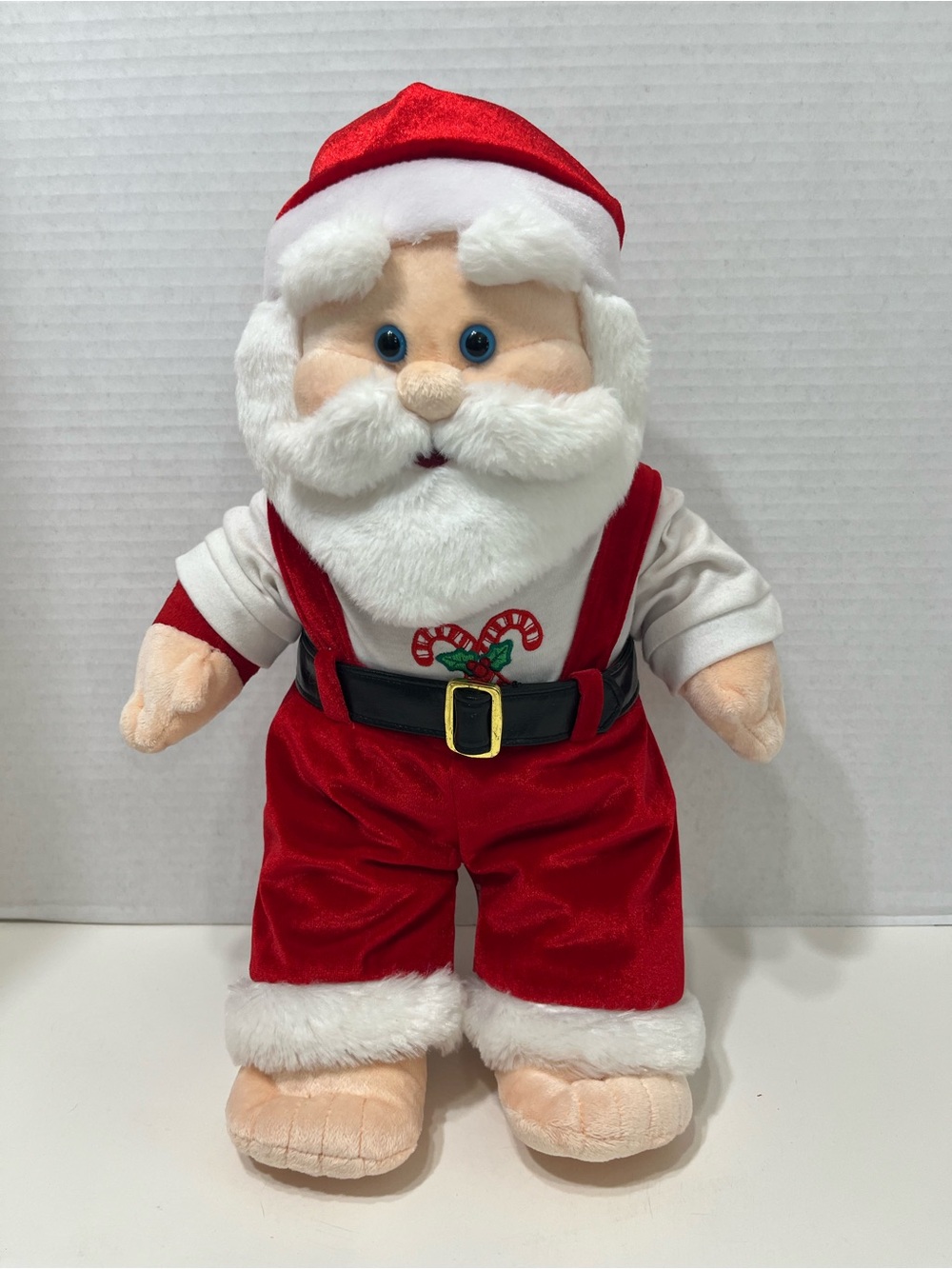 BUILD A BEAR Santa Claus plush with Disney Duffy the bear outfit